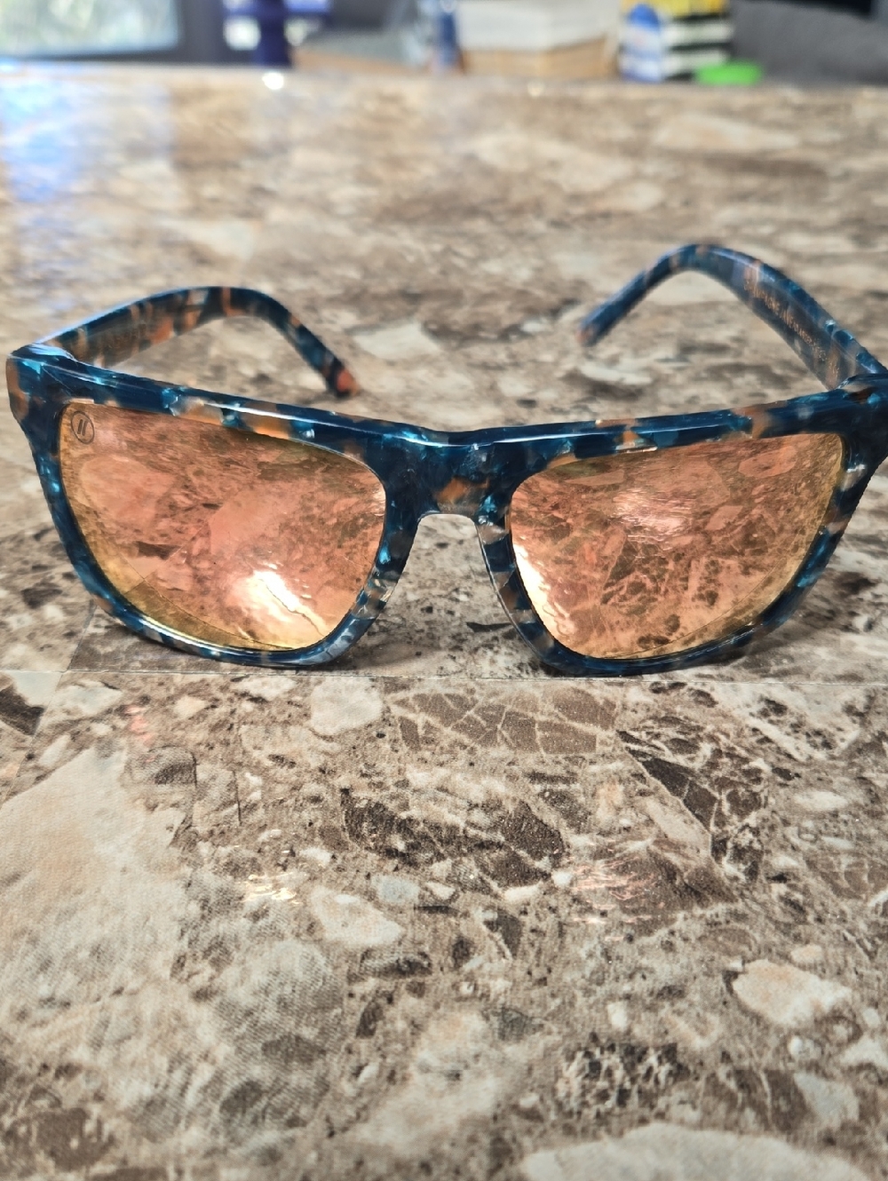Blenders Champagne Jane  Sunglasses with Rose Gold Mirrored Lenses